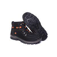 Botina Impermeável de Lona N.44 Adventure Preta Seg01 Prowork