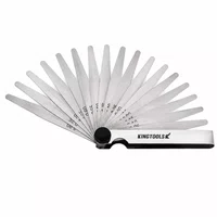 Calibrador de Folga Pente 0,02 a 1mm 17 Laminas Kingtools