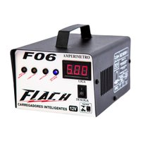Carregador de Bateria 06 Amperes Inteligente F06 Flach Carregador de Bateria 06 Amperes Inteligente F06 Flach