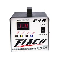 Carregador de Bateria 15 Amperes Inteligente 12v F15 Flach Carregador de Bateria 15 Amperes Inteligente 12v F15 Flach