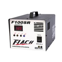 Carregador de Bateria F100 12/24v Sr Inteligente Bivolt Flach Carregador de Bateria F100 12/24v Sr Inteligente Bivolt Flach