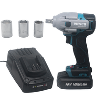 Chave de Impacto 18v Brushless 1/2 Pol 350nm Ws2407.1 Wesco