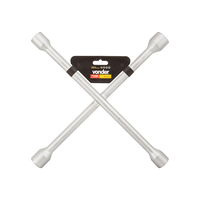 Chave de Roda Tipo Cruz 17 X 19 X 21 X 23mm Vonder