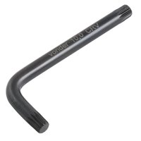 Chave Multidentada em L 10mm Aço Cromo Vanádio Vonder