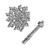 Chumbador Parabolt PB 3/8 X 3.3/4 c Porca e Arruela 100 Und