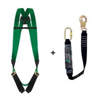 Cinto de Segurança Paraquedista com Talabarte Cg750pe Carbografite