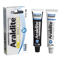 Cola Epoxi Araldite Fix Branco 20g Tekbond