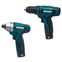 Combo Parafusadeira e Chave de Impacto 12v Ws1000k2 Wesco