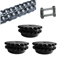 Corrente Emenda e Engrenagem Asa 40/2 passo 1/2