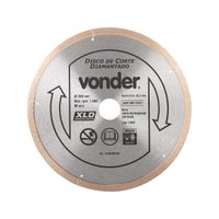 Disco de Corte Diamantado 200mm Contínuo para Porcelanato