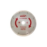 Disco de Corte Diamantado Liso Porcelanato 180mm X 7/8 Mister