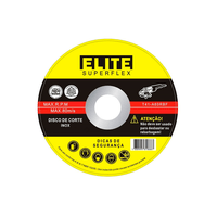 Disco de Corte Fino 115mm X 1.0 - 4.1/2 Furo 7/8 Elite