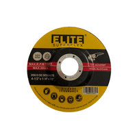 Disco de Desbaste 115mm X 1/4 X 7/8 Polegadas Elite