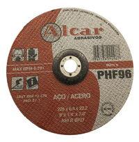 Disco de Desbaste 9 X 1/4 X 7/8 Polegadas Alcar