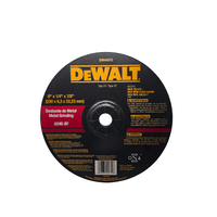 Disco de Desbaste 9 X 1/4 X 7/8 Polegadas Dewalt