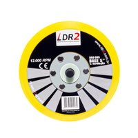 Disco Emborrachado 5 Lixadeira Roquite S/ Aspiração Ldr2