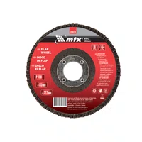 Disco Flap 4.1/2 - 115 X 22 Grão 100 Costado de Fibra Mtx