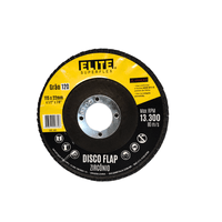 Disco Flap 4.1/2 - 115 X 22 Grão 120 Costado de Fibra Elite