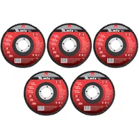 Disco Flap 4.1/2 - 115 X 22 Grão 40 Costado Fibra Mtx 5 UND