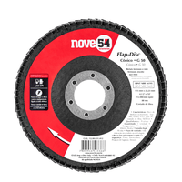 Disco Flap 4.1/2 - 115 X 22 Grão 60 Costado de Fibra Nove54
