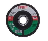 Disco Flap 4.1/2 - 115 X 22 Grão 80 Costado de Fibra Elite