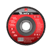 Disco Flap 4.1/2 - 115 X 22 Grão 80 Costado de Fibra Mtx