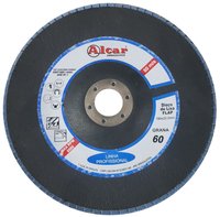 Disco Flap 7 - 180 X 22,2 Grão 60 Costado de Fibra Alcar