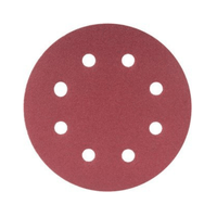 Disco Lixa 125mm Grão 120 Pluma 8 Furos Lixadeira Orbital