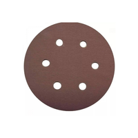 Disco Lixa 152mm Grão 320 Pluma 6 Furos Lixadeira Orbital