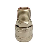 Engate Rápido para Ar 1/4 com Rosca Macho 1/2 Bsp