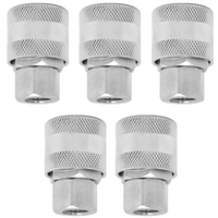 Engate Rápido para Ar Rosca Fêmea 1/4 Er767 5 Unidades