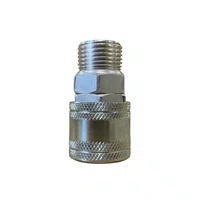 Engate Rápido para Ar Rosca Macho 1/2 Er767m1/2 Metalfort