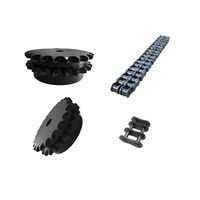 Engrenagens + Emendas Dupla Asa 50/2 passo 5/8 + Correntes