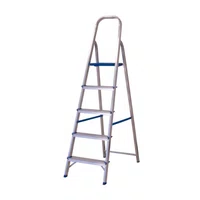Escada de Alumínio Doméstica com 5 Degraus Alumasa