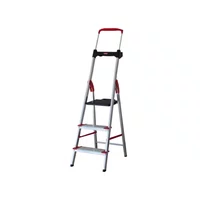 Escada de Alumínio Doméstica Comfort com 3 Degraus Alumasa