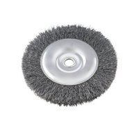 Escova de Aço Circular Ondulada 6 X 1/2 X 7/8 Pol