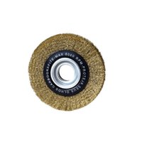 Escova de Aço Circular Ondulada 6 X 3/4 Latonada Carbografite