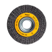 Escova de Aço Circular Ondulada 6 X 3/4 X 1.1/4 Pequi Escova de Aço Circular Ondulada 6 X 3/4 X 1.1/4 Pequi