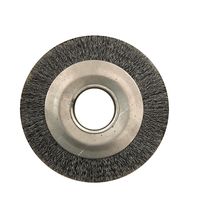 Escova de Aço Circular Ondulada 6 X 3/4 X 5/8 Pol