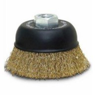 Escova de Aço Copo Ondulada 4 Pol - Carbografite