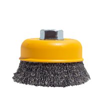 Escova de Aço Copo Ondulada 65mm 2.1/2 Pol Rosca M14 Pequi