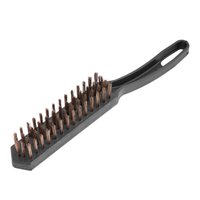 Escova de Aço Manual 4 Filas com Cabo de Plastico Vonder