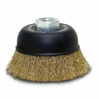 Escova de Aço Tipo Copo Ondulada 3 Pol Carbografite