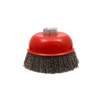 Escova de Aço Tipo Copo Ondulada 4 Pol Mister