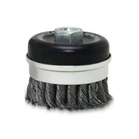 Escova de Aço Tipo Copo Trançada 3 Pol Carbografite