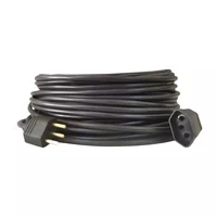 Extensão Elétrica 15 Metros 1 Saída Cabo Pp Preto