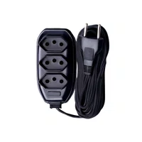 Extensão Elétrica 3 Metros 10a Preto Liege