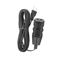 Extensão Elétrica 5 Metros 10a Preto Liege