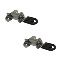 Fechadura de Pressão Para Porta de Correr 19X32mm 2 Unidade