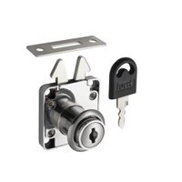 Fechadura P/ Porta de Correr 19 X 22mm Cromado - Hardt